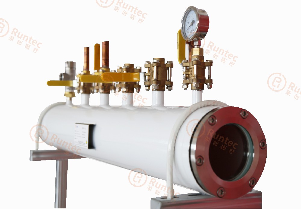 医用气体分汽缸侧面